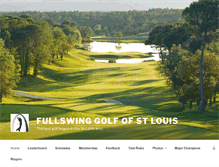 Tablet Screenshot of fullswinggolfstl.com